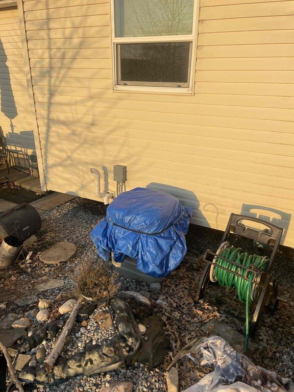 Provided estimate for replacement of non-functional 20-year-old furnace and possible water heater tank located in basement. Assessed existing electrical panel configuration and exterior equipment placement to determine installation requirements and system specifications for proposed HVAC equipment replacement.