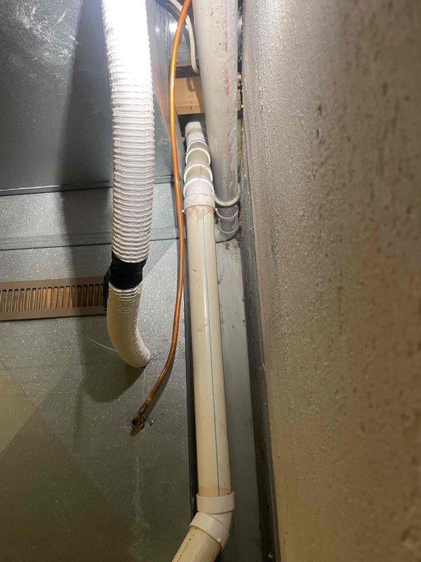 Completed estimate for furnace replacement on 30-year-old unit currently located in basement. Unit is operational at this time but nearing end of expected service life. Documented existing system configuration including ductwork connections, venting arrangements, and electrical setup to provide accurate replacement specifications and pricing for customer consideration.