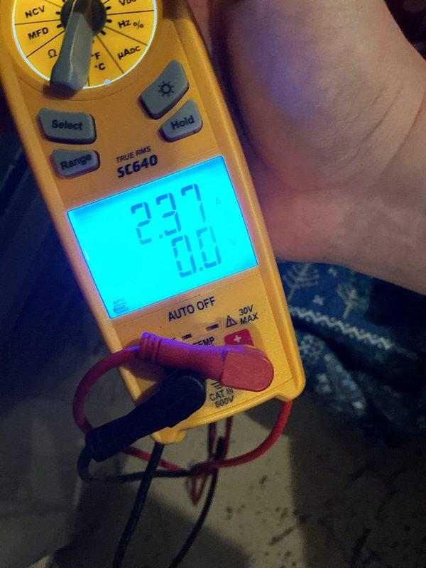 Completed annual cooling maintenance on Bryant condenser unit. Performed electrical diagnostics using clamp meter, verified voltage and frequency readings at 237V, inspected all electrical connections and components. Conducted comprehensive system inspection including condenser coil, fan motor assembly, capacitor, and refrigerant pressures to ensure optimal performance for the upcoming cooling season.