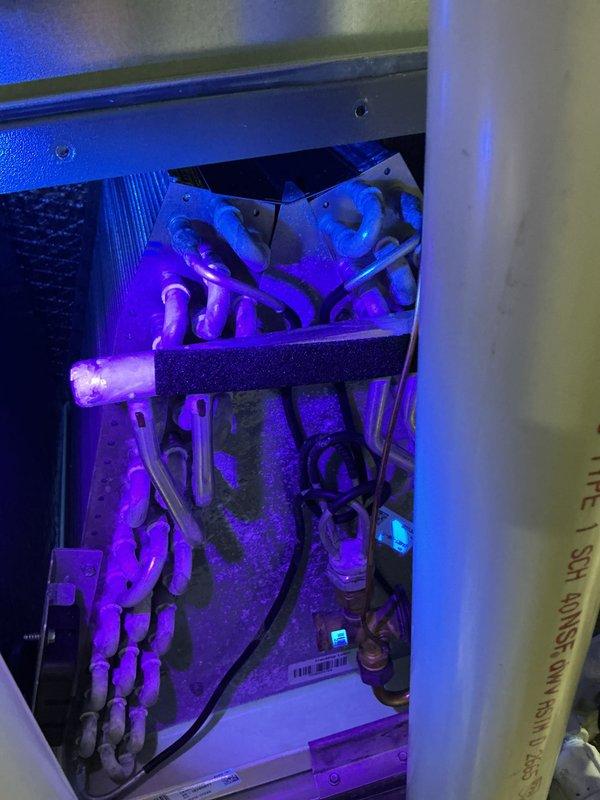 Completed annual AC tune-up on a residential air conditioning system as part of preventative maintenance membership. Performed comprehensive inspection of the air handling unit, including examination of refrigerant lines, copper piping, and internal components. Evaluated and documented the condition of the 18x25x4 air filter, which showed normal accumulation of dirt and debris consistent with regular use. All system components were inspected and found to be operating within normal parameters with no issues identified requiring immediate attention.