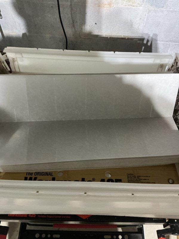 Completed annual preventive maintenance on two rooftop air conditioning units. Inspected and replaced humidifier filter pad showing significant mineral buildup and discoloration. Documented excessive frost accumulation in refrigeration unit interior, indicating potential door seal issue or defrost cycle malfunction requiring future attention. Replaced air filters as needed and verified system operation upon completion.