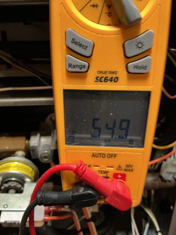 Completed comprehensive maintenance on two furnaces and two air conditioning units. Performed thorough inspection of internal components including heat exchanger, burner assembly, gas valve connections, and electrical wiring. Verified proper operation of all safety controls and measured system voltages, recording 549 millivolts at flame sensor to confirm adequate flame signal. Inspected copper refrigerant lines, condensate drainage system, and all mechanical connections for integrity. All units tested and operating within manufacturer specifications.