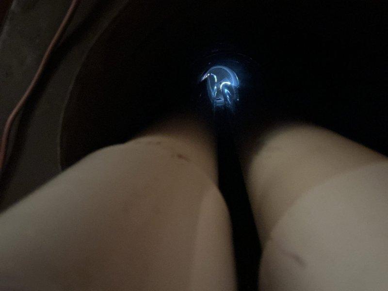 Responded to report of water leaking near furnace with suspected exhaust pipe issue on 5-month-old equipment located in basement. Upon inspection, identified improper condensate drainage from high-efficiency furnace exhaust termination on roof. Verified PVC vent piping installation and confirmed condensate was accumulating and draining back through exhaust system rather than being properly routed away from termination point. Corrected venting configuration to ensure proper condensate drainage and prevent water intrusion, restoring system to manufacturer specifications.