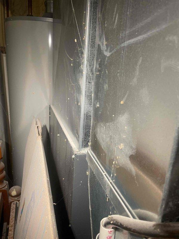 Provided comprehensive estimate for complete HVAC system replacement including 20-year-old natural gas furnace, 20-year-old air conditioning unit, and 16-year-old tankless water heater, all currently located in basement utility area. Assessed existing equipment conditions, electrical panel configuration, and installation requirements for new furnace, AC system, and tankless water heater replacement. Documented current system specifications and site conditions to prepare detailed replacement proposal for full system upgrade.