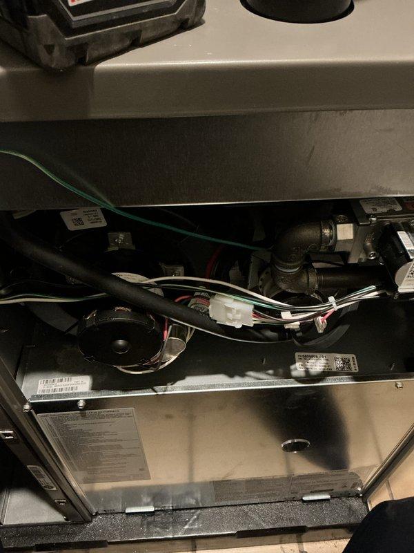 Completed comprehensive Air Care Heating and Cooling recurring maintenance service on residential HVAC system. Performed thorough inspection of evaporator coil assembly, verified refrigerant line connections and insulation integrity, checked condensate drainage system operation including trap configuration and PVC piping, and inspected furnace/air handler unit for proper function. All system components photographed and documented, equipment found operating within normal parameters.