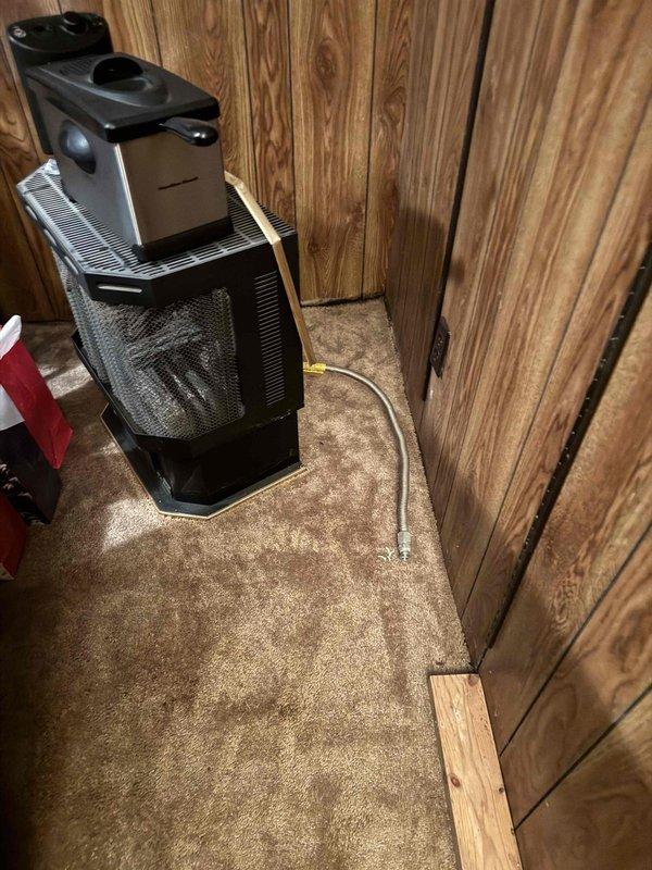 Responded to service call for water leaking from 6-year-old furnace located in basement. Upon inspection, discovered excessive condensation accumulation on heat exchanger and interior cabinet surfaces. Identified blocked condensate drain line as primary cause of water overflow. Cleared obstruction from drain line, verified proper drainage flow, and inspected condensate pump operation. Examined burner assembly and heat exchanger for proper function and confirmed no cracks or damage present. Verified all components operating within manufacturer specifications. Unit tested through complete heating cycle with no further water leakage observed. Work completed under parts warranty coverage.