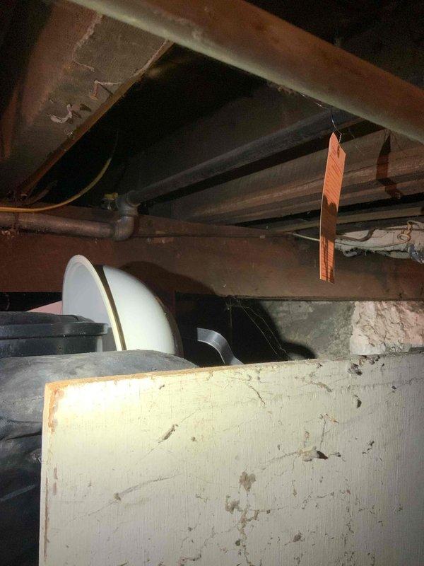 Provided estimate for complete furnace and water heater replacement in basement after gas utility company tagged equipment for gas leaks and shut off gas service to home. Assessed very old existing equipment and gas line infrastructure, documented current conditions including corroded piping and aged connections, and presented replacement options to restore safe heating and hot water service.