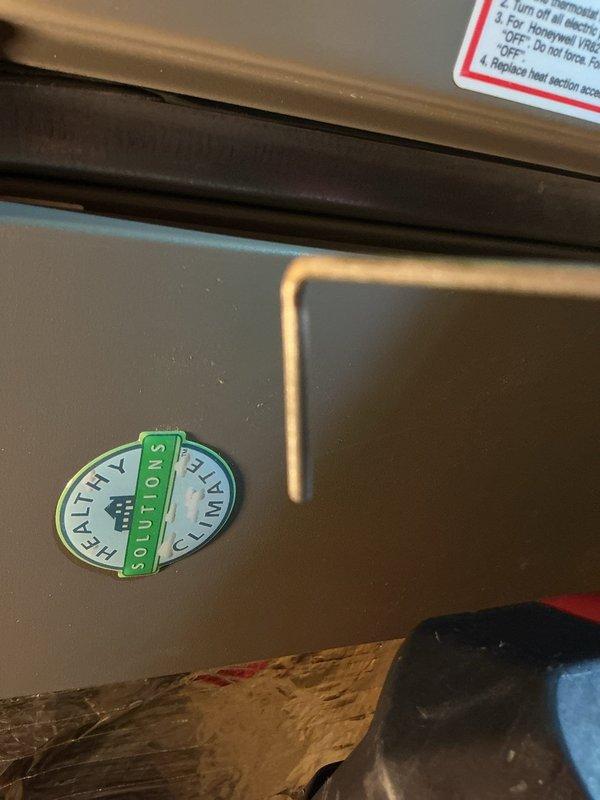 Completed routine maintenance and tune-up on attic-mounted central air conditioning system with Healthy Climate air quality component. Accessed unit via ladder, performed comprehensive inspection of blower motor assembly, electrical connections, and all mechanical components. Verified proper operation of dual motor system, checked all wiring connections including control circuits, inspected ductwork connections, and confirmed system is functioning within normal parameters with no deficiencies noted.