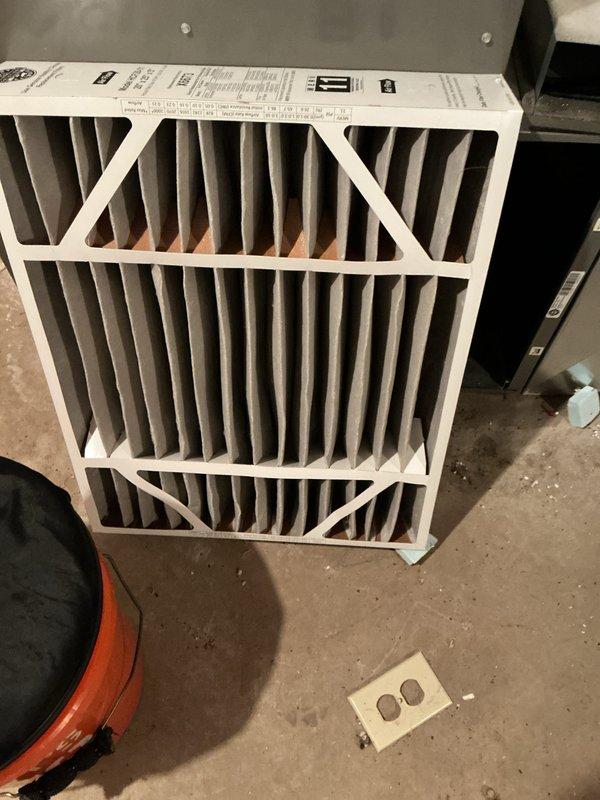 Completed routine air conditioning maintenance on a 3-year-old system currently under warranty. Performed comprehensive AC tune-up including inspection of the evaporator coil assembly, verified proper airflow across the A-frame coil configuration, checked air filter condition, and documented system components with photos. All components inspected and found operating within normal parameters with no issues identified at time of service.
