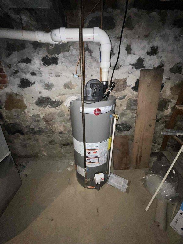 Completed comprehensive assessment and provided estimate for full HVAC system replacement at residential property with 10-year-old air conditioning system. Evaluated existing 3-ton condenser unit, evaporator coil, and refrigerant line set, all requiring replacement due to age and system efficiency concerns. Documented exterior condenser location on white vinyl-sided home near foundation with adequate clearance for new equipment installation. Inspected interior mechanical room in basement with aging stone foundation, confirming adequate space and access for evaporator coil replacement and line set routing. Photographed current system configuration and installation areas to support detailed replacement proposal. Provided estimate options for complete system replacement to be scheduled within requested 90-day timeframe.