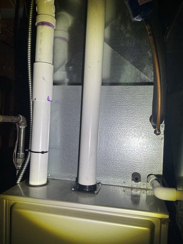 Completed annual preventive maintenance on residential split system air conditioning unit. Inspected indoor air handler components including drain lines, condensate pan, and refrigerant piping; all connections secure with no visible leaks. Performed outdoor condenser unit maintenance including coil cleaning to remove accumulated dirt and debris from fins, cleared vegetation growth from base perimeter, and verified proper airflow through protective grille. System operational and ready for cooling season.