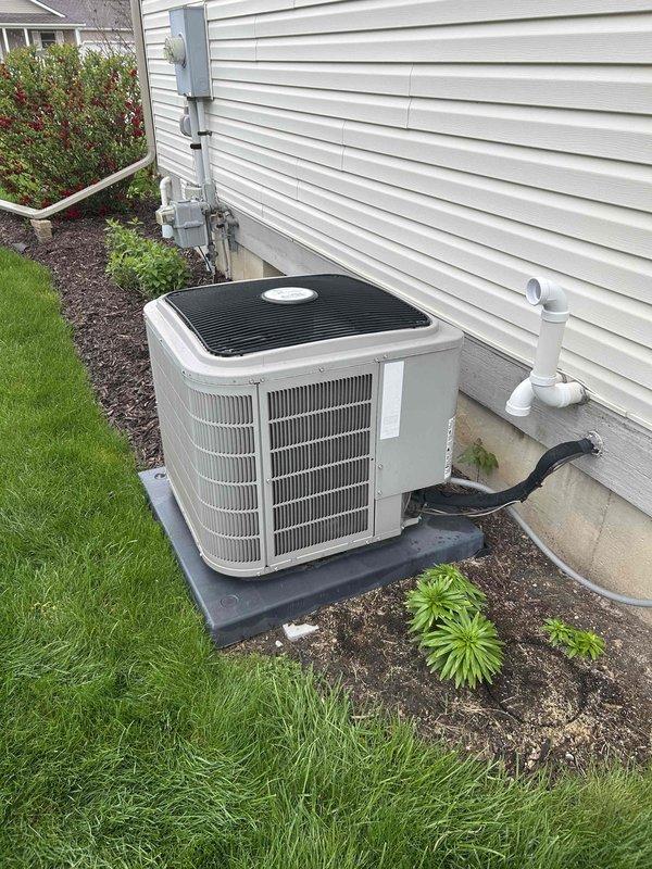 Completed annual cooling maintenance on residential air conditioning system. Performed comprehensive inspection of outdoor condenser unit, verified proper operation of all components, checked refrigerant lines and electrical connections, cleaned condenser coils, and confirmed unit is operating within manufacturer specifications for the upcoming cooling season.