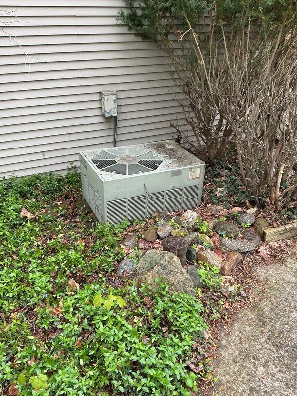 Completed annual cooling maintenance on outdoor condensing unit. Performed comprehensive inspection of equipment, verified proper operation of all components, and documented unit condition with photos. No issues or deficiencies identified during service visit.