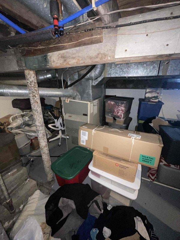 Provided estimate for complete furnace and air conditioning system replacement in basement location. Existing 29-year-old equipment currently operational but has exceeded expected service life. Assessed installation area including ductwork configuration, electrical connections, and clearance requirements for new high-efficiency equipment.