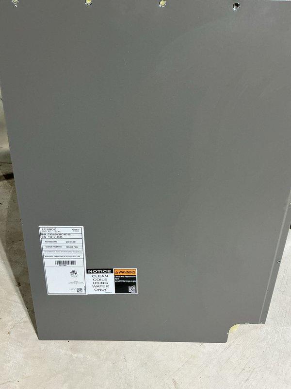 Completed comprehensive 5-year ComfortGuard maintenance inspection on HVAC system. Accessed unit, inspected internal components including blower assembly, copper refrigerant lines, and electrical connections, replaced air filter with clean pleated media filter, verified all mechanical and electrical components operating within normal parameters, and secured all access panels upon completion.