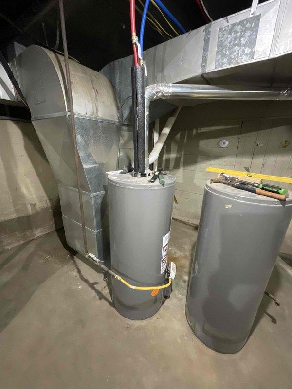 Conducted comprehensive HVAC system assessment for full replacement estimate on 16-year-old furnace that failed to restart following power outage and aging air conditioning unit. Evaluated existing equipment configuration in basement mechanical room, documented current thermostat installation, and photographed ductwork system layout to provide accurate replacement specifications for planned installation prior to end of summer timeline coordinated with home renovation project.