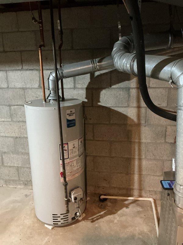 Completed annual cooling maintenance inspection on residential HVAC system. Inspected basement mechanical room equipment including air handler and ductwork for proper operation and physical condition. Evaluated and documented existing air filter showing moderate dust accumulation with discoloration throughout pleated media, indicating normal service cycle usage. All accessible components including ductwork, connections, and mechanical equipment were visually inspected and found to be in satisfactory operating condition.