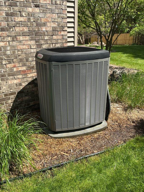 Completed annual cooling maintenance on residential air conditioning unit. Performed comprehensive system inspection, replaced air filter and evaporator pad as needed. Unit operating within normal parameters upon completion of scheduled maintenance visit.