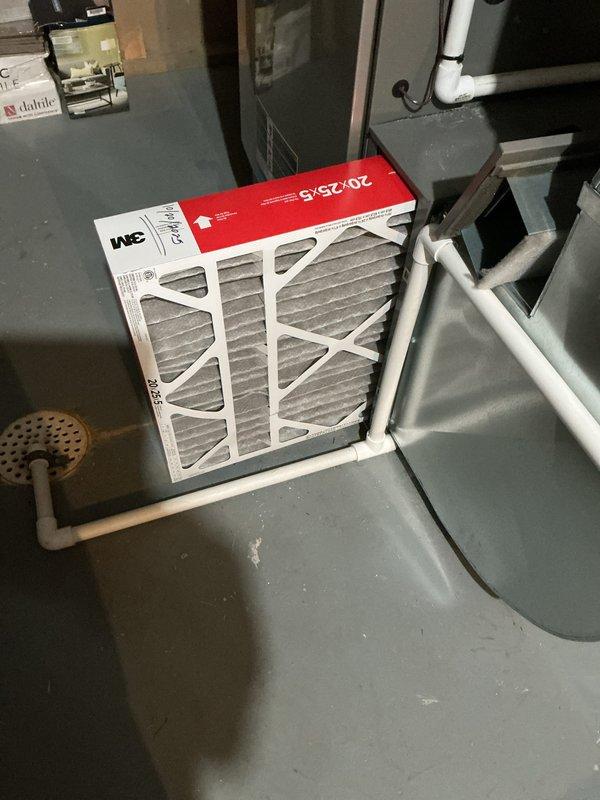Completed annual Air Care Cooling maintenance on residential HVAC system. Performed comprehensive inspection of air handler unit, ductwork, electrical components, and blower motor assembly in attic installation. Verified all electrical connections and control systems operating properly. Confirmed system does not require filter replacement at this time as existing filter remains in acceptable condition.