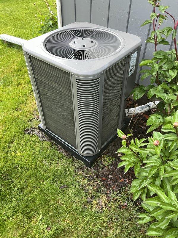 Completed annual cooling maintenance on residential outdoor condensing unit. Performed comprehensive system inspection, verified proper operation of compressor and condenser fan motor, checked refrigerant levels, cleaned condenser coils, and confirmed unit is operating within manufacturer specifications for the upcoming cooling season.