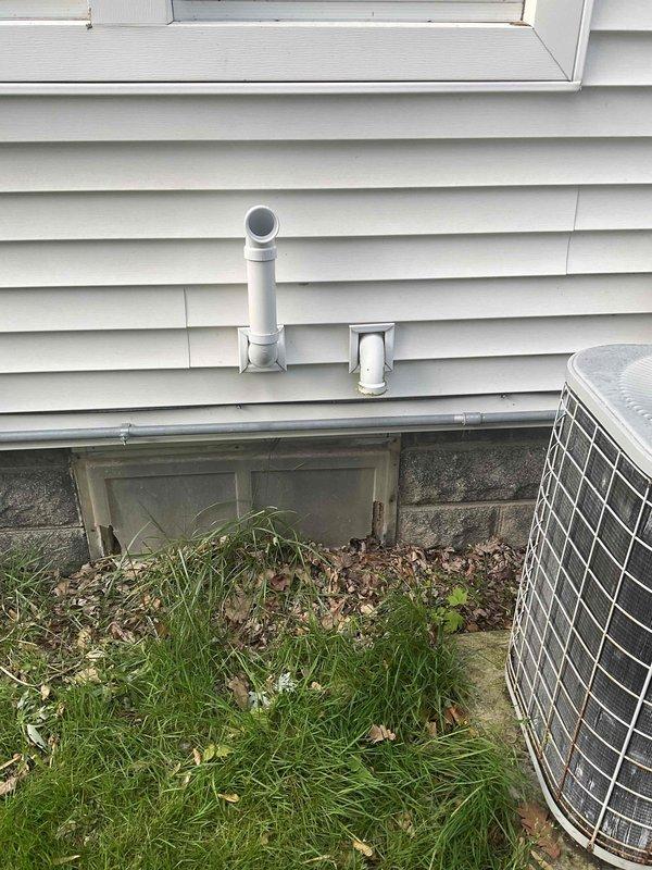 Completed air conditioner replacement estimate for residential property with existing AC unit still operational but aged approximately 15-20 years. Assessed outdoor condenser unit condition, reviewed electrical service panel capacity for replacement system compatibility, and documented existing installation configuration. Provided replacement system options and recommendations based on current equipment age and home's existing infrastructure, noting furnace had been previously replaced.