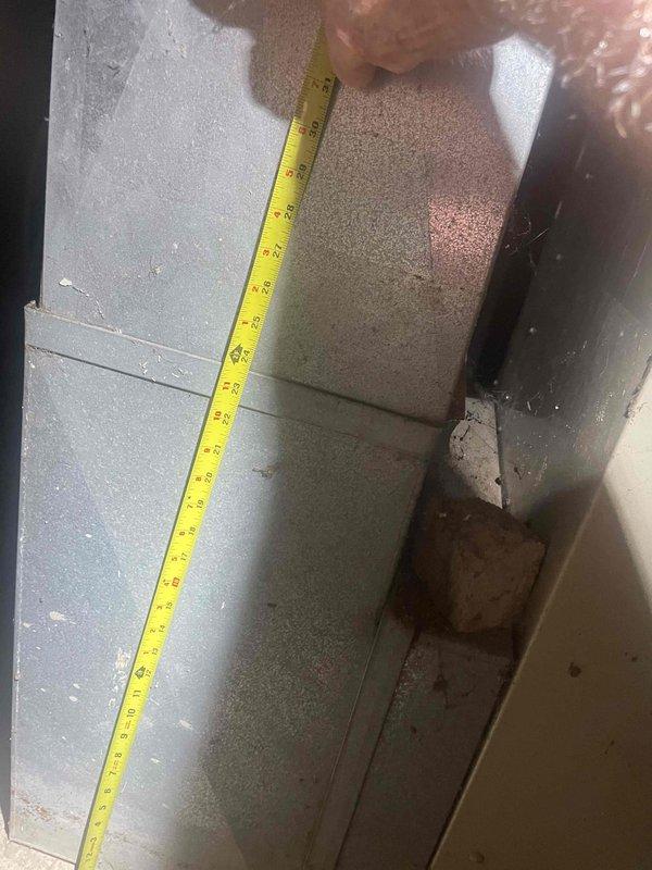 Completed on-site assessment for full HVAC system replacement in single-family residential home. Evaluated existing 45-year-old furnace from 1981 and measured ductwork dimensions for new furnace and air conditioning installation, as property currently has no cooling system. This is a planned upgrade with no active equipment failure reported.