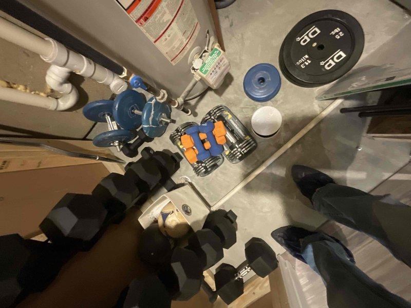 Responded to service call for furnace water leak and frozen AC unit. Upon arrival, assessed HVAC system in basement utility area and provided estimate for complete system replacement. Customer was previously advised to shut down system to allow ice accumulation to melt prior to technician visit.