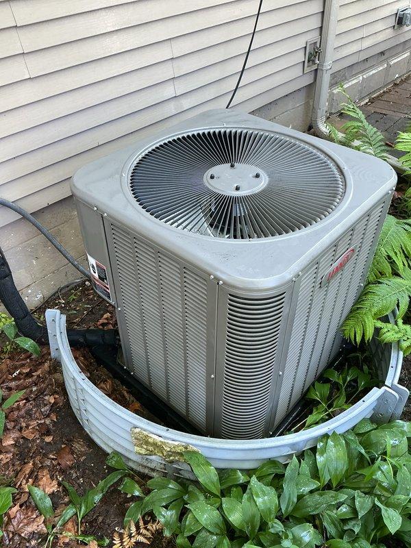 Completed annual cooling maintenance on residential air conditioning condenser unit. Performed comprehensive system inspection including cleaning of condenser coils, verification of refrigerant levels, electrical connections check, and operational testing of all components. Unit found in satisfactory working condition with normal wear patterns consistent with outdoor exposure. Cleared debris from surrounding area and confirmed proper drainage around equipment base.