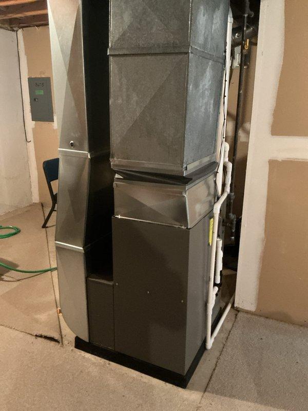 Completed annual HVAC maintenance inspection on residential furnace and air handling system. Performed standard ACM protocol including filter replacement, system diagnostics, and visual inspection of ductwork and components to ensure proper operation for continued heating and cooling efficiency.
