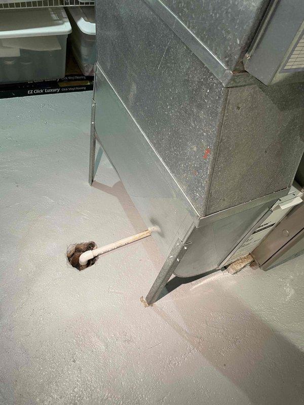 Provided comprehensive estimate for replacement of non-functional Carrier furnace unit located in basement mechanical space. Existing equipment over 10 years old has reached end of service life and requires full system replacement. Assessment included evaluation of current ductwork configuration, existing copper refrigerant lines, electrical connections, and venting requirements to ensure proper sizing and compatibility for new equipment installation.