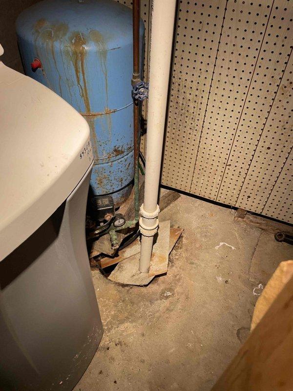 Completed generator sales call and maintenance assessment for existing HVAC system. Inspected flexible aluminum ductwork, electrical conduit connections, and junction box mounting along utility wall. Documented aging water heater with visible rust deterioration and evaluated overall mechanical room conditions including ventilation components and utility equipment placement for future filter and pad replacement recommendations.