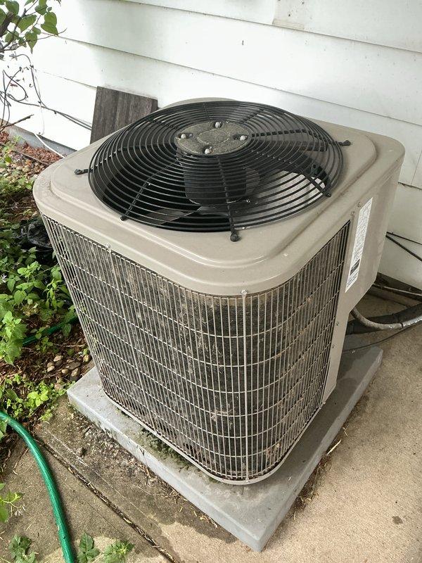 Completed annual cooling maintenance on residential HVAC system. Performed comprehensive inspection of indoor air handler unit and outdoor condenser unit, verified proper operation of all components, checked electrical connections and refrigerant lines, and documented equipment condition with photographs. All systems operating within normal parameters upon completion of scheduled maintenance visit.