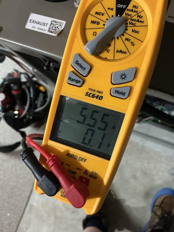 Completed annual cooling maintenance on HVAC system. Performed comprehensive diagnostics using digital multimeter, recording voltage readings of 55.5V and 188.9V at various system components to verify proper electrical operation. Replaced furnace filters and inspected all cooling system components to ensure optimal performance for the upcoming season.