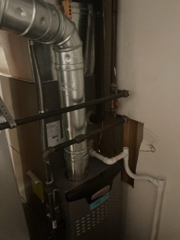 Completed routine annual cooling maintenance on a three-year-old HVAC system with no reported issues. Performed comprehensive AC tune-up including system inspection, replaced 16x25x6 air filters, verified proper airflow through ductwork and furnace components, checked condensate drain lines, and confirmed all mechanical components operating within normal parameters. All systems tested and left in proper working condition.