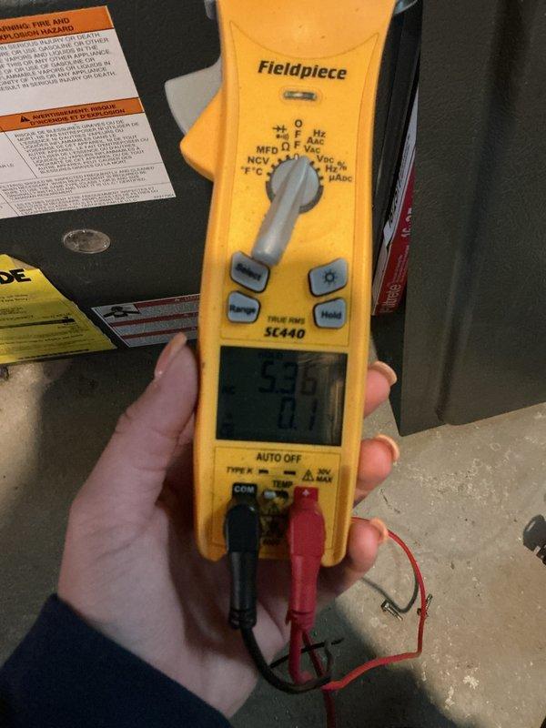 Completed prepaid maintenance visit for air conditioning system and furnace under membership agreement. Performed comprehensive AC tune-up including electrical testing with digital clamp meter to verify proper amperage and voltage readings across system components. Conducted thorough inspection of heat exchanger, confirming serpentine channel structure is intact with no signs of cracks or significant deterioration. All system components operating within normal parameters at time of service.