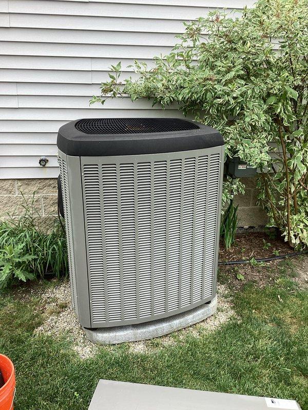 Completed annual cooling system maintenance on a 10-year-old residential air conditioning unit for membership holder. Performed comprehensive tune-up including inspection of outdoor condenser unit, internal components, control board, capacitor, refrigerant lines, and electrical connections. All systems checked and found operating within normal parameters with no issues identified or repairs required at time of service.