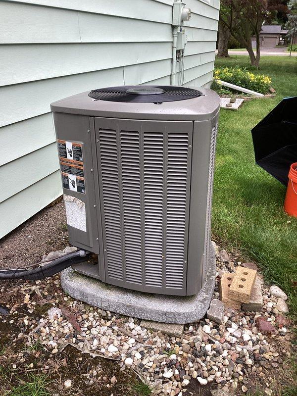 Completed annual cooling maintenance on Lennox outdoor condensing unit. Performed comprehensive system inspection, cleaned condenser coils, verified refrigerant levels, tested electrical components, and confirmed proper operation of all mechanical systems. Unit operating within manufacturer specifications with no issues identified.