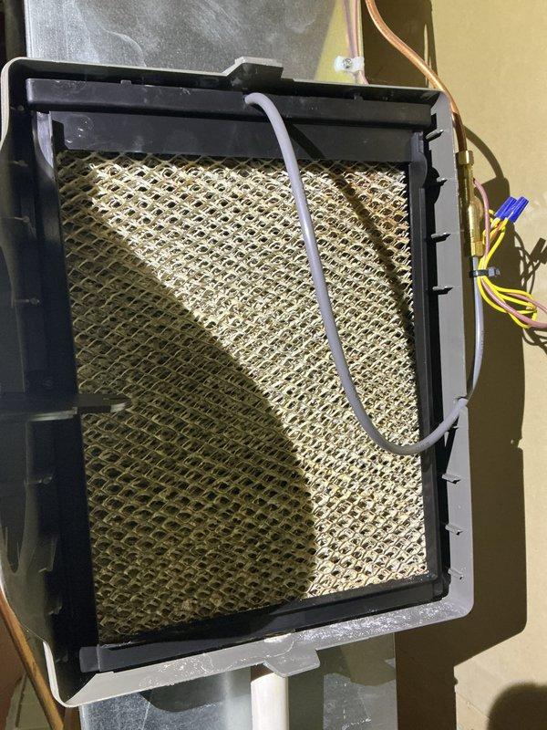 Completed scheduled Air Care Maintenance on residential HVAC system. Inspected and replaced soiled air filter showing moderate dust accumulation. Performed standard preventive maintenance checks on furnace unit, ductwork connections, condensate drain lines, and associated components to ensure proper system operation.