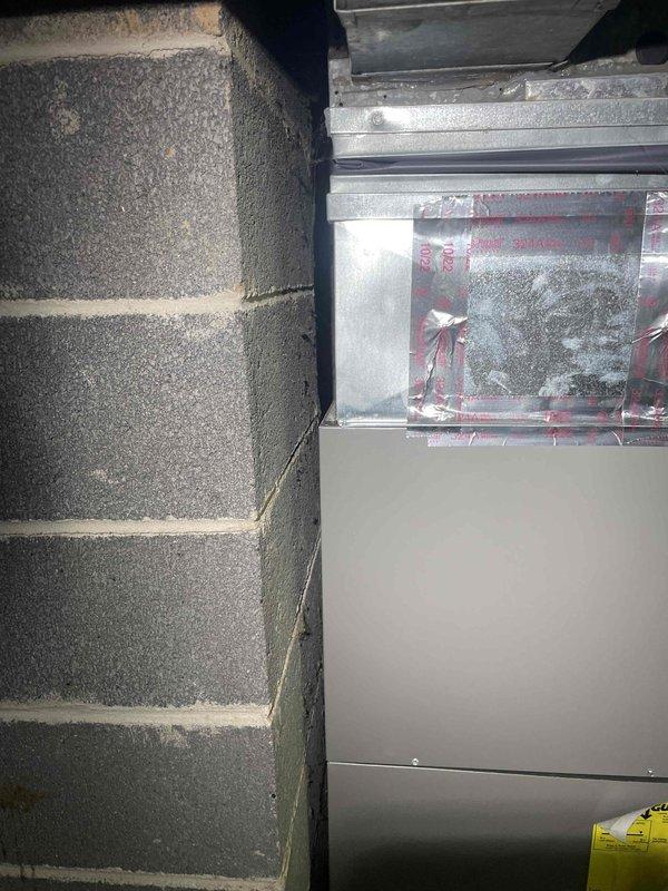 Provided comprehensive estimate for air conditioning system replacement in basement location. Current two-year-old unit is non-operational and requires full replacement. Assessment included evaluation of existing furnace/air handler installation, associated ductwork, drainage systems, and electrical connections to determine specifications for new AC equipment.
