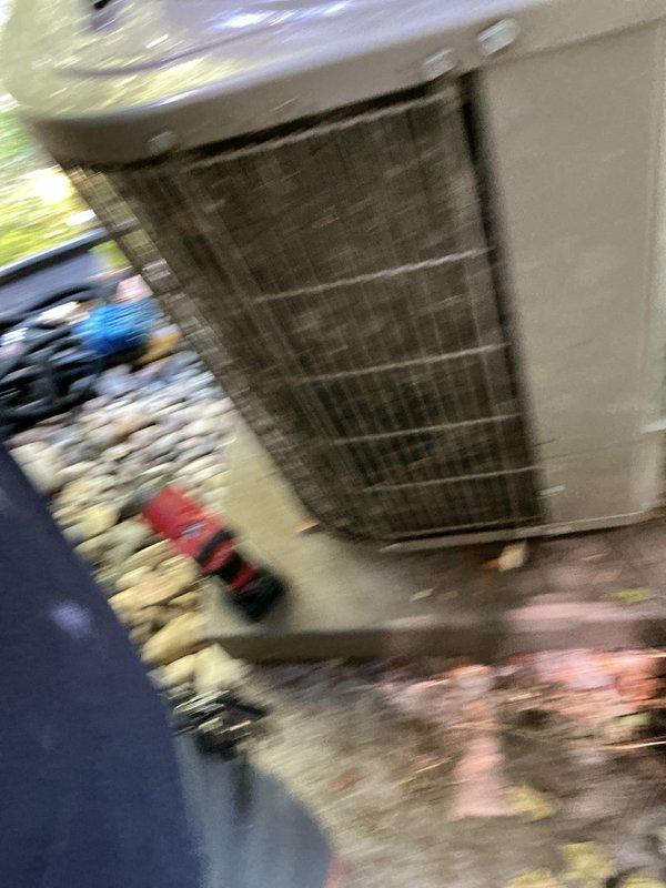 Completed routine maintenance on residential air conditioning unit. Performed system diagnostics and measured operating voltage at 48.63V to verify proper electrical function. Unit inspected and found operating within normal parameters.