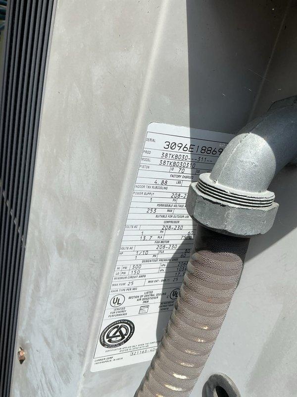 Responded to no-cool complaint on residential central air conditioning system. Upon arrival, confirmed condenser unit would not start—compressor and fan motor attempted to engage but failed, producing clicking sound. Diagnosed failed dual run capacitor preventing both compressor and condenser fan motor from starting properly. Replaced defective capacitor with properly rated component. Tested system operation; compressor started immediately, condenser fan reached full speed, and unit cooled normally. System restored to full operation.