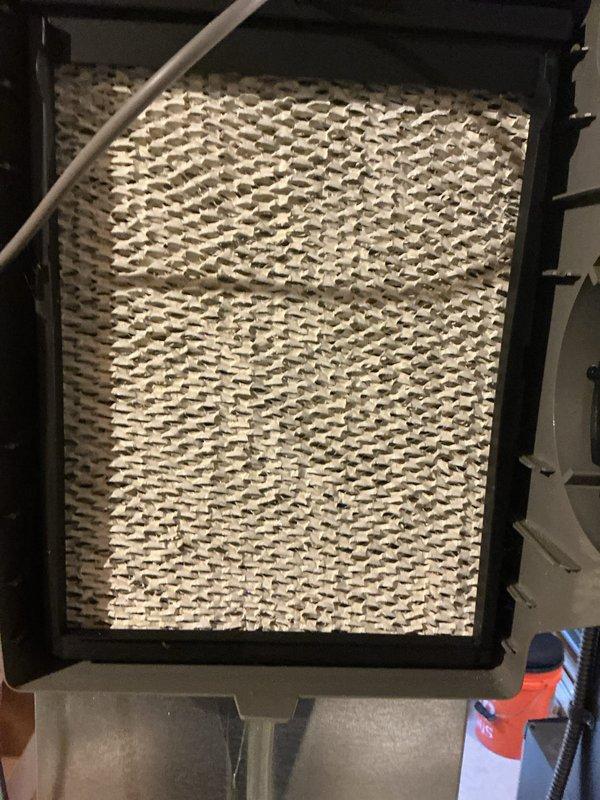 Performed routine preventative maintenance on air conditioning system. Inspected furnace/air handler unit, verified proper operation of all components, and checked refrigerant lines for integrity. Replaced air filter with new unit to ensure optimal airflow and system efficiency.