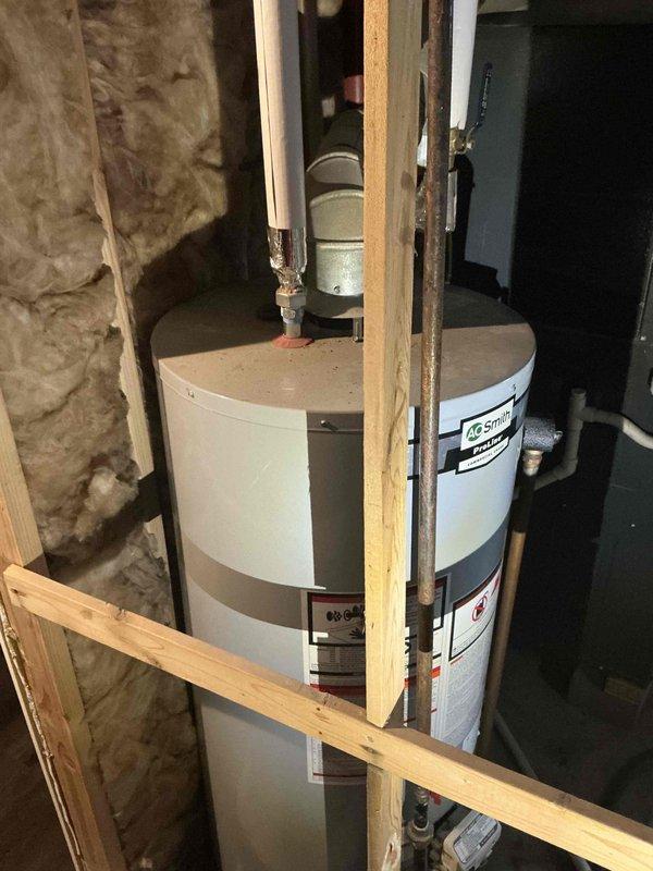 Conducted on-site evaluation for complete HVAC system replacement in residential property. Assessed existing furnace and air conditioning equipment located in basement utility area, documenting current system configuration including ductwork, copper refrigerant lines, and electrical connections. Inspected furnace unit showing signs of age and wear, noted duct insulation condition, and evaluated overall system accessibility for replacement purposes. Photographed existing equipment and infrastructure to develop accurate replacement estimate. Provided comprehensive quote for new AC system installation to address homeowner's immediate replacement needs.