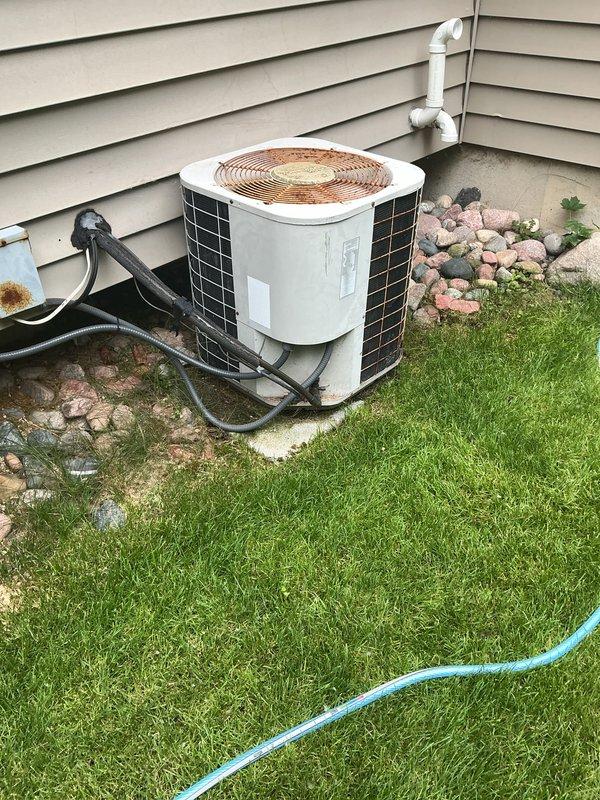 Completed annual cooling maintenance on residential air conditioning system. Performed comprehensive inspection of outdoor condenser unit, including cleaning of coils, verification of refrigerant levels, and testing of electrical connections at disconnect box. Replaced furnace filter as part of preventative maintenance protocol. Inspected condensate drain line and verified proper operation. All components tested and found operating within manufacturer specifications. System returned to normal service with optimal cooling performance confirmed.