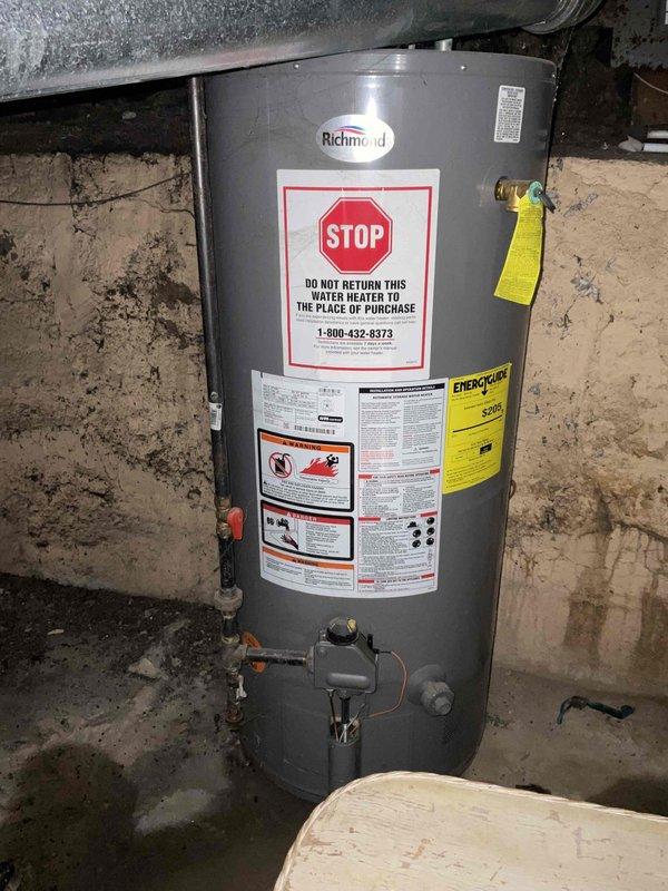 Conducted comprehensive assessment of existing 25-year-old forced air furnace system located in basement for full replacement estimate. Evaluated current heating infrastructure and determined requirements for complete HVAC system upgrade including new furnace installation and addition of central air conditioning, as property currently has no AC system. Documented existing equipment condition, ductwork configuration, electrical service panel with noted corrosion concerns at lower section, and utility connections including water heater proximity in mechanical space. Photographed electrical panel showing rust deterioration requiring attention during installation, assessed available space for new outdoor condensing unit placement, and verified basement layout for optimal equipment positioning. Provided detailed estimate for complete forced air furnace replacement and new central air conditioning system installation to be completed prior to heating season.