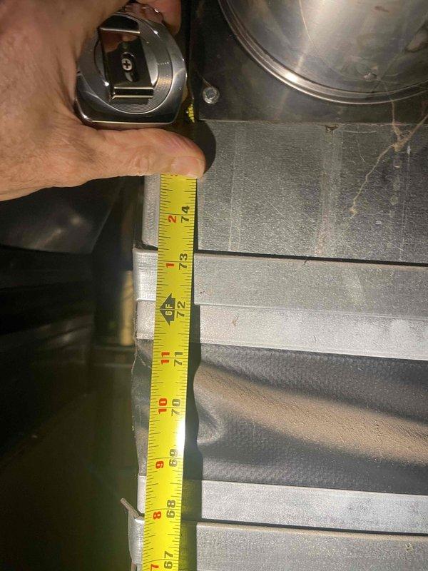 Conducted on-site assessment for brand new central air conditioning system installation at residential property. Performed detailed measurements of existing ductwork and plumbing components to determine compatibility and sizing requirements for new AC unit installation. Documented measurements and current infrastructure conditions through photographic documentation to facilitate accurate equipment selection and installation planning.