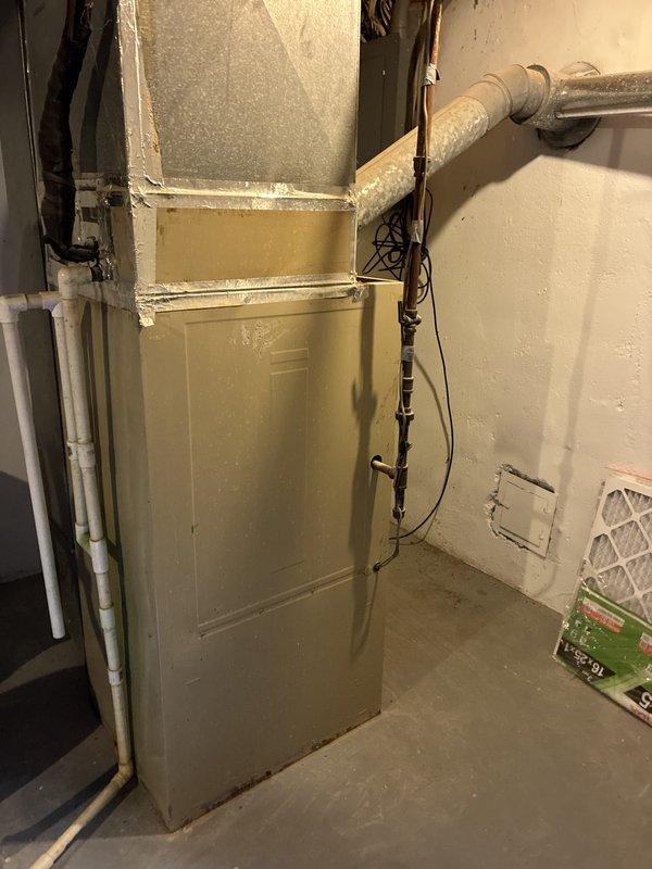 Conducted comprehensive estimate for complete HVAC system replacement in basement installation. Evaluated existing furnace/air handler unit, electrical panel infrastructure, condensate drainage system, and associated ductwork components. Documented current equipment condition, electrical service capacity, and spatial requirements for new heating and cooling system installation to provide accurate whole-house replacement proposal.