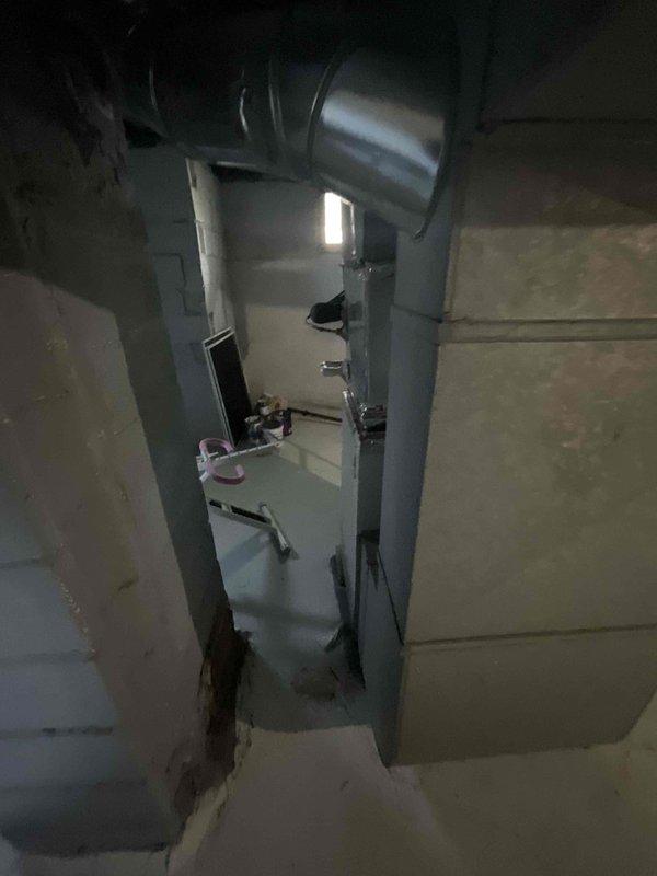 Completed HVAC replacement estimate for 10+ year old air conditioning system experiencing short cycling, failure to engage, and line set icing issues that prevented cooling operation. Assessed backyard condenser unit and basement air handler with ductwork configuration, documenting equipment condition and installation requirements for full system replacement due to age and multiple compounding failures beyond economical repair.