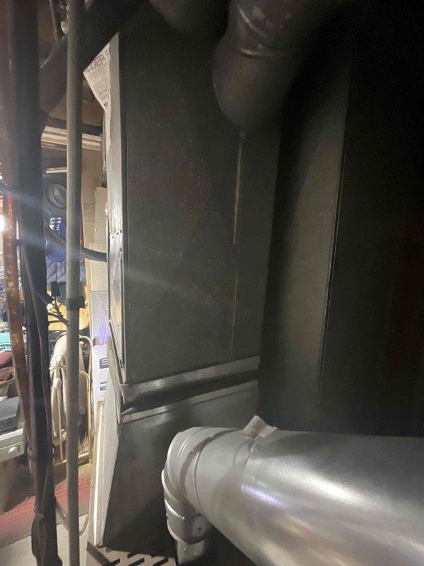 Responded to service call for complete loss of cooling in residential duplex unit. Performed site assessment of existing HVAC system and documented current equipment configuration including furnace, ductwork, and air conditioning components. Provided comprehensive estimate for full system replacement to restore cooling capacity to the home.