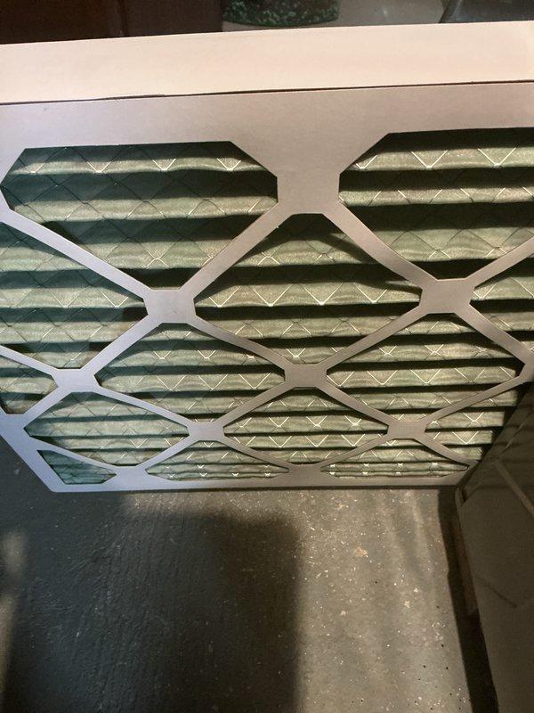 Completed annual cooling maintenance on Bryant condensing unit. Inspected outdoor unit, confirmed heat exchanger coils are clean and free of debris, verified proper operation of condenser fan and compressor. Replaced air filters with new pleated media filters. All components operating within normal parameters, system ready for continued service.